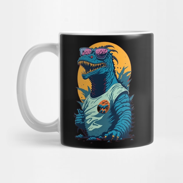 Retro Godzilla by Shop Goods